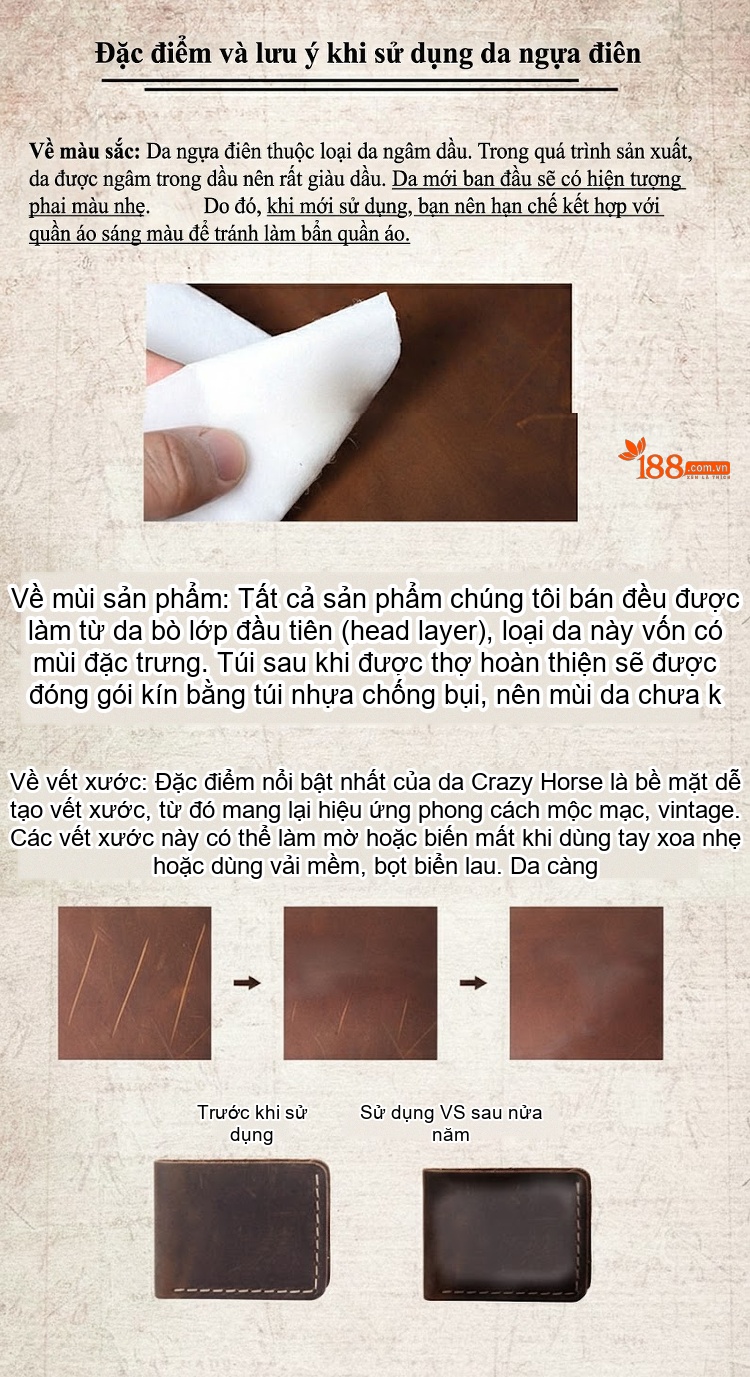 Túi Đeo Chéo Nam Da Thật Phong Cách Đơn Giản Màu Nâu chi tiết 29