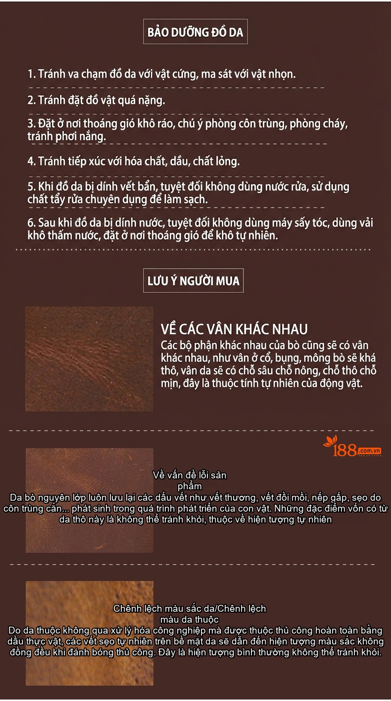 Túi Đeo Chéo Nam Da Thật Phong Cách Retro Đựng Điện Thoại Màu Nâu Vàng chi tiết 7