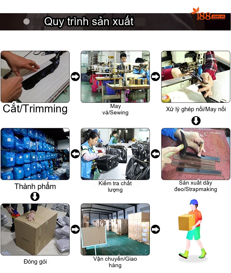 Túi Đeo Chéo Nam Da Thật Thời Trang Màu Nâu, Đen chi tiết 25
