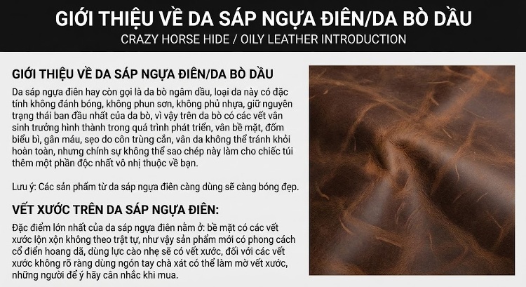 Túi Đeo Chéo Nam Da Thật Thời Trang Màu Nâu, Đen chi tiết 28