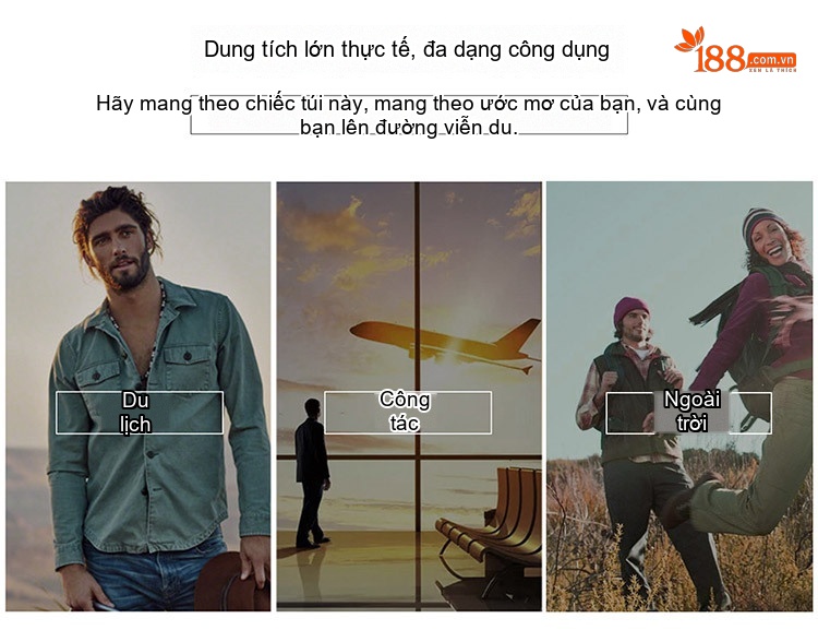 Túi Đeo Chéo Nam Nữ Da Thật Phong Cách Retro Đựng Laptop chi tiết 3
