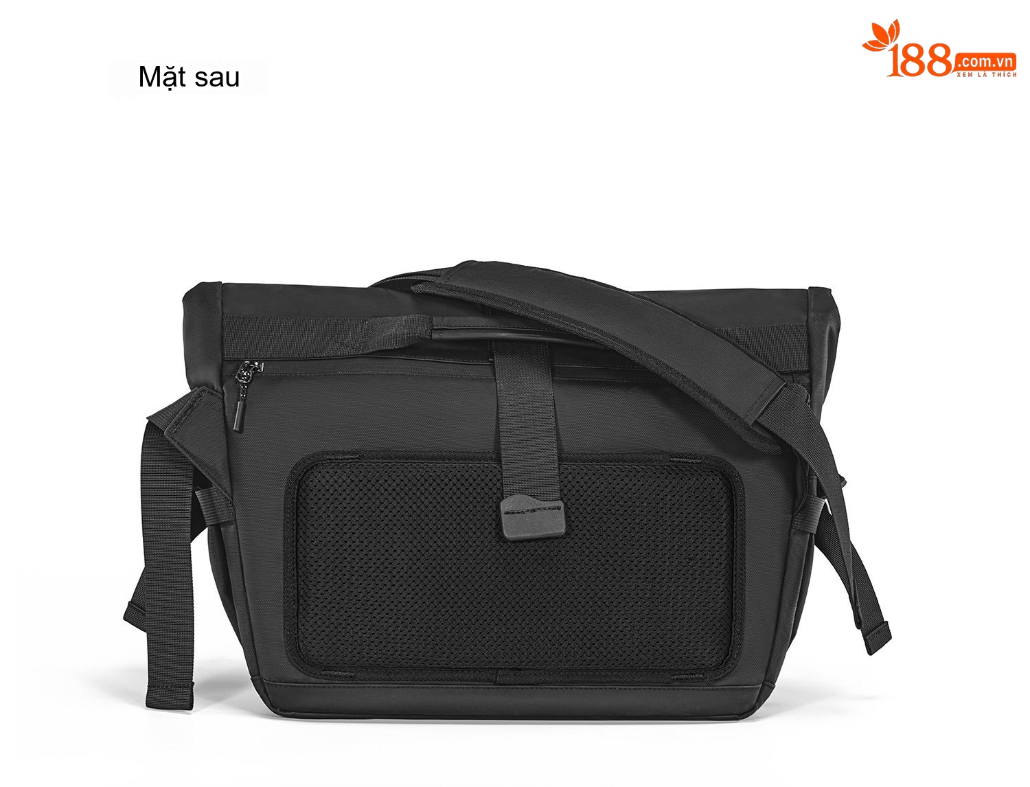 Túi Đeo Chéo Nam OSOCE Vải Oxford Chống Thấm Nước Đựng Laptop Dung Tích Lớn Màu Đen chi tiết 15