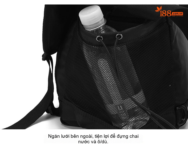 Túi Đeo Chéo Nam Vải Dệt Kiểu Nhật Bản Thời Trang Đường Phố, Túi Đựng Ipad Dung Tích Lớn Màu Đen chi tiết 27