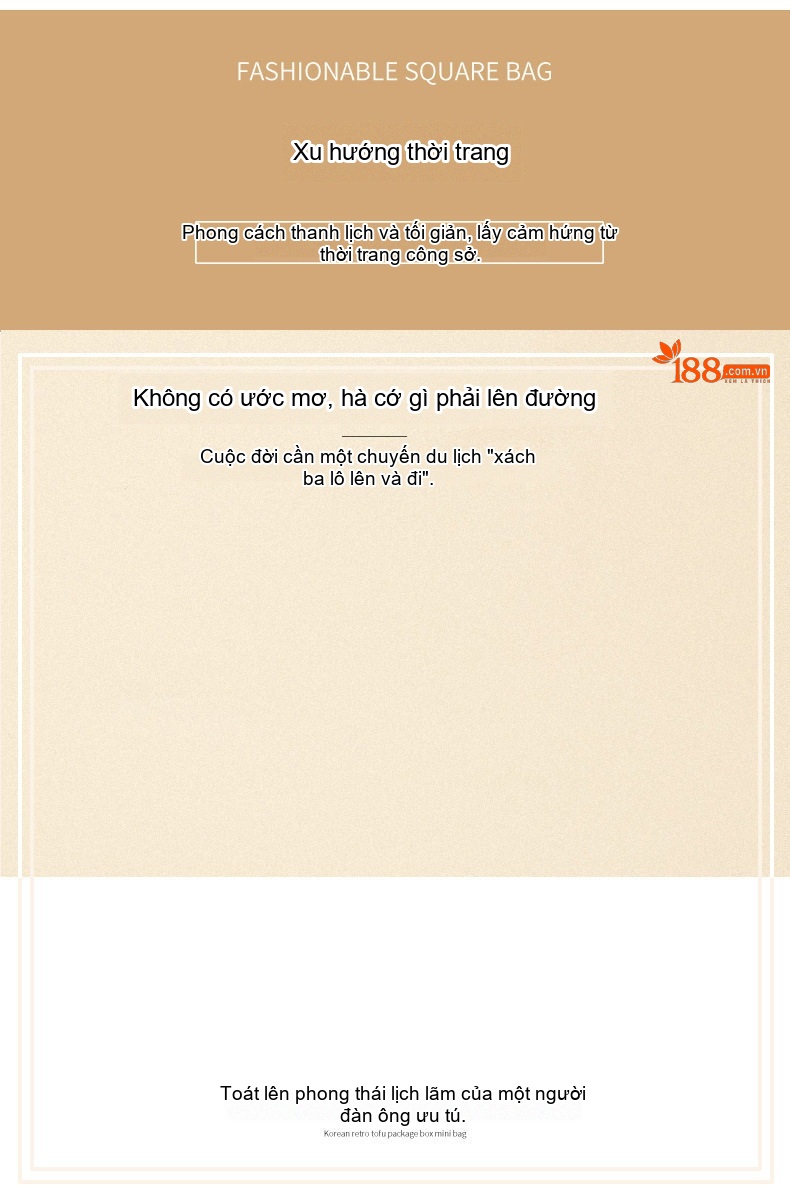 Túi Đeo Chéo Ngực Nam Da Bò Thật Phong Cách Hàn Quốc Màu Đen chi tiết 3