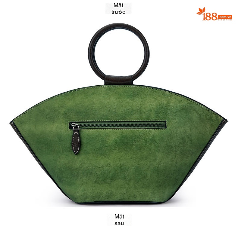 Túi Đeo Chéo Nữ Da Bò Mini Vintage Cá Tính chi tiết 11