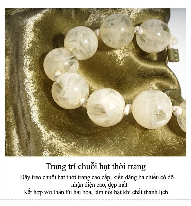 Túi Đeo Chéo Nữ Da Bò Phong Cách Trung Hoa Hiện Đại, Túi Xách Tay Mini Màu Xanh Lá chi tiết 15