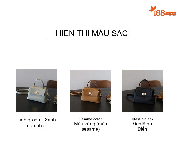 Túi Đeo Chéo Nữ Da Bò Thật Kiểu Retro Mini Đựng Điện Thoại Màu Nâu, Xanh chi tiết 21