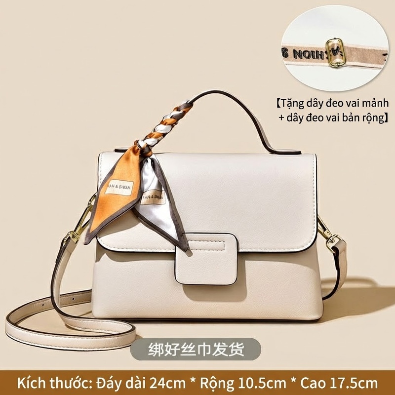 Màu Be mơ [buộc Khăn lụa Giao hàng]
