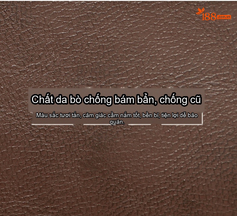 Túi Đeo Chéo Nữ Da Bóng Thiết Kế Nhỏ Gọn Phong Cách Thời Trang Màu Nâu chi tiết 5