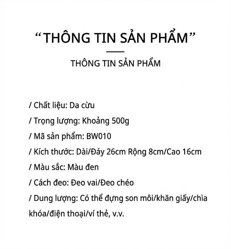 Túi Đeo Chéo Nữ Da Cừu Họa Tiết Trám Dây Xích Phong Cách Tiểu Thư Màu Đen chi tiết 2