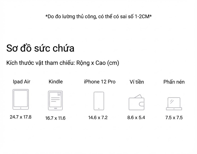 Túi Đeo Chéo Nữ Da Thật Dáng Bánh Sừng Bò Thiết Kế Độc Đáo Đeo Vai Túi Kẹp Nách Công Sở Dung Tích Lớn Màu Nâu chi tiết 4