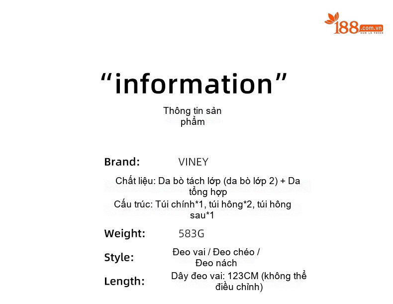 Túi Đeo Chéo Nữ Da Thật Họa Tiết Trám Khóa Hình Mèo Dây Xích Phong Cách Tiểu Thư Màu Trắng chi tiết 7