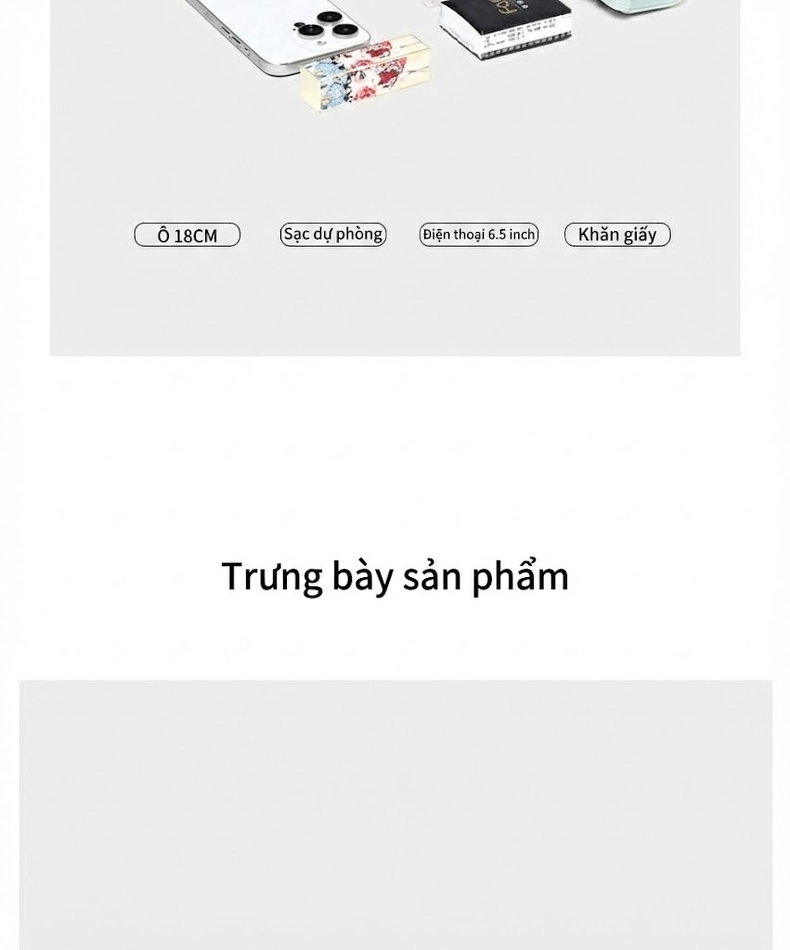 Túi Đeo Chéo Nữ Da Thật Họa Tiết Trám Ô, Túi Xách Tay Nữ Hình Hộp Màu Đen chi tiết 18
