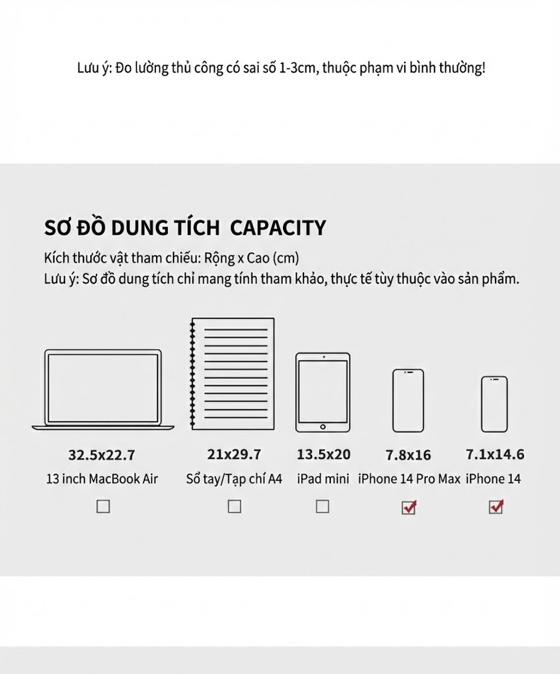 Túi Đeo Chéo Nữ Da Thật Mini Đựng Điện Thoại Phong Cách Hàn Quốc Màu Nâu, Trắng chi tiết 3