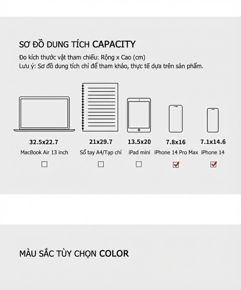 Túi Đeo Chéo Nữ Da Thật Mini Đựng Điện Thoại Thời Trang chi tiết 7