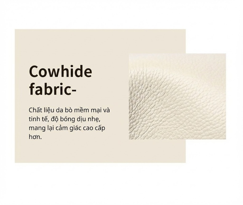 Túi Đeo Chéo Nữ Da Thật Mini Nhỏ Gọn Đeo Vai Xách Tay Màu Nâu, Be chi tiết 7
