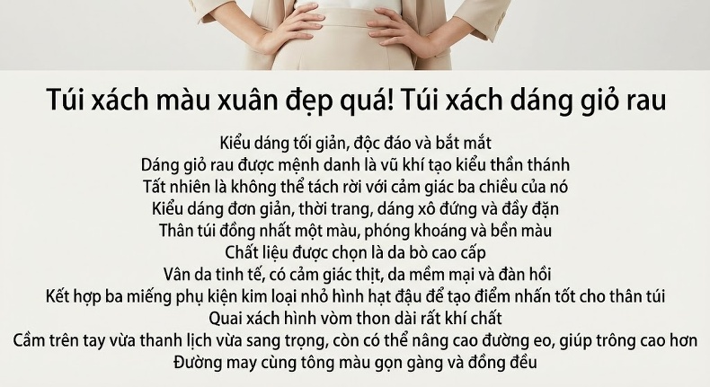 Túi Đeo Chéo Nữ Da Thật Thiết Kế Bucket Xách Tay chi tiết 2