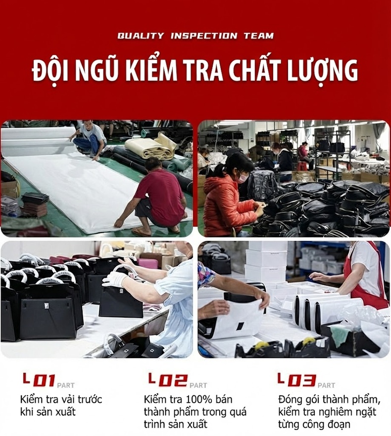Túi Đeo Chéo Nữ Da Thật Thiết Kế Tối Giản Cao Cấp Màu Tím, Nude chi tiết 31