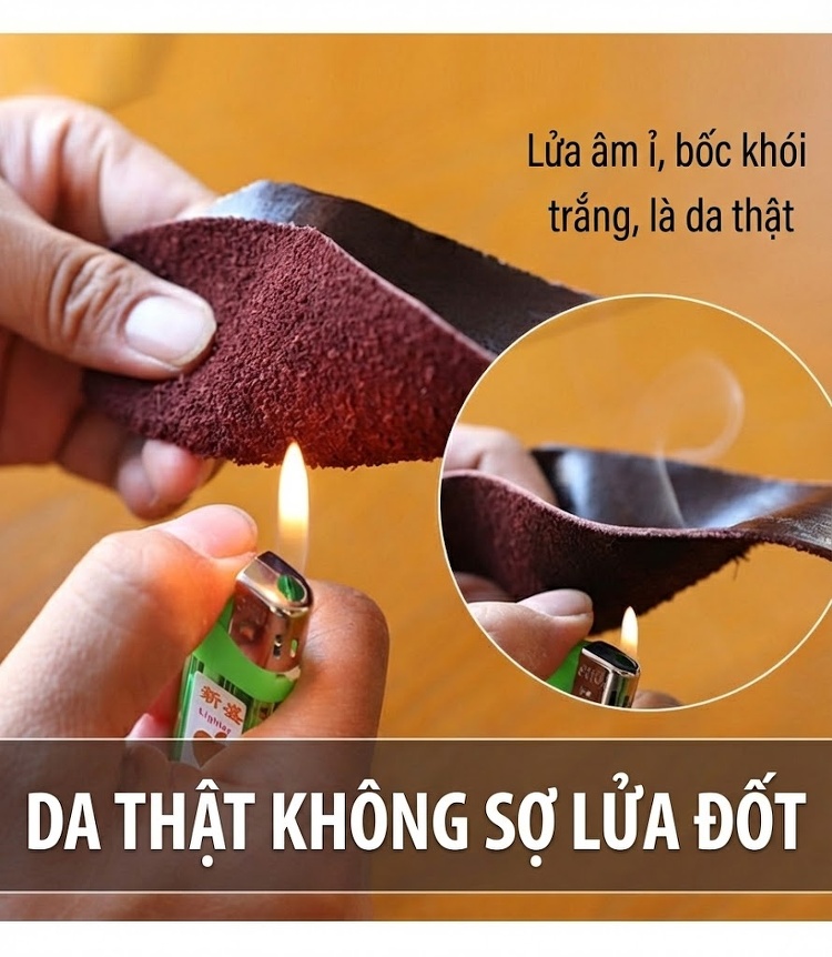 Túi Đeo Chéo Nữ Da Thật Thời Trang Cao Cấp Màu Nâu chi tiết 2