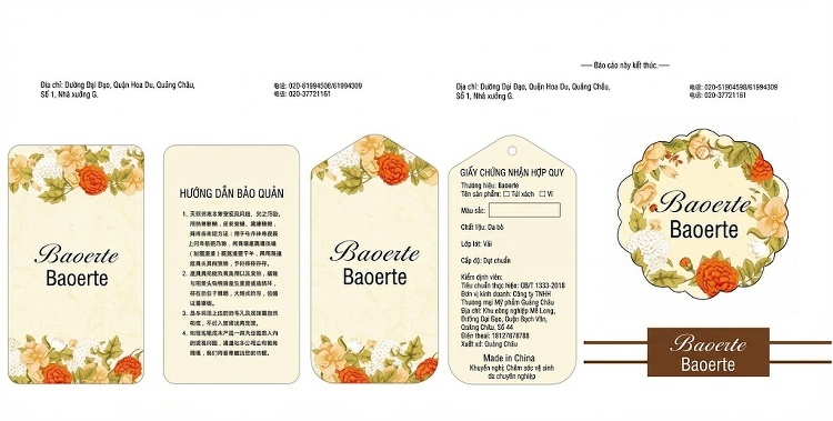 Túi Đeo Chéo Nữ Da Thật Thủ Công Vẽ Hoa Vintage Cao Cấp Màu Nâu, Xanh Lá, Đen, Cam chi tiết 13