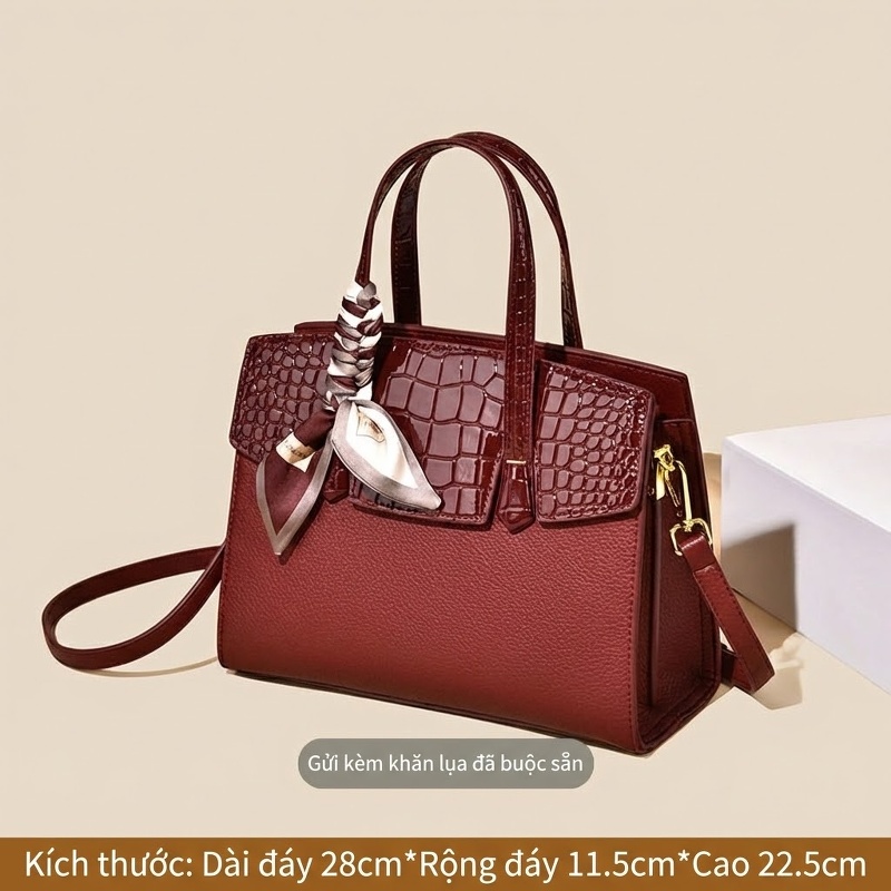 Encora Red [buộc khăn lụa và vận chuyển]