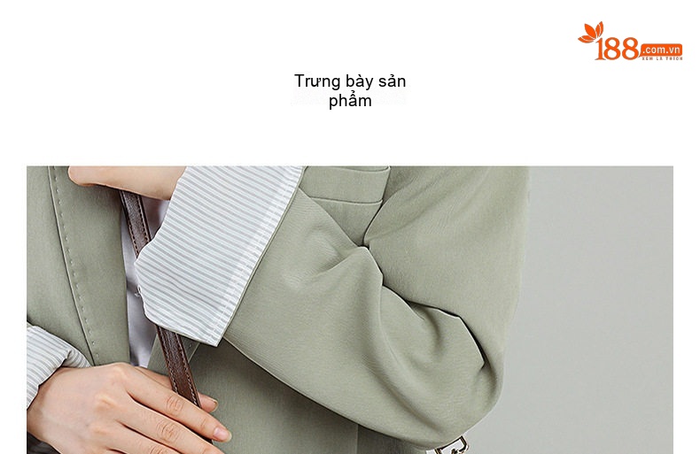 Túi Đeo Chéo Nữ Dáng Trống Mini Có Dây Xích Đeo Vai Màu Nâu chi tiết 11
