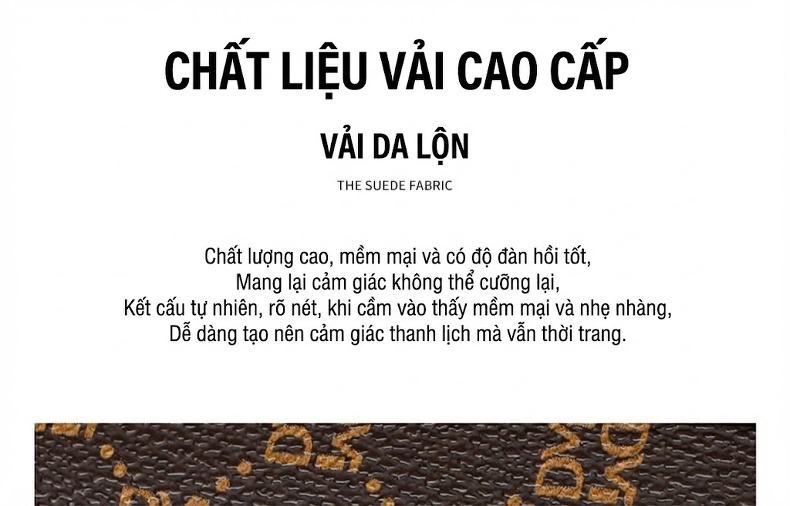 Túi Đeo Chéo Nữ Dáng Trống Mini Có Dây Xích Đeo Vai Màu Nâu chi tiết 18