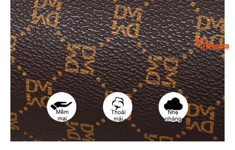 Túi Đeo Chéo Nữ Dáng Trống Mini Có Dây Xích Đeo Vai Màu Nâu chi tiết 19