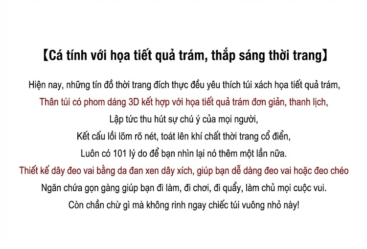 Túi Đeo Chéo Nữ Mini Trám Ô Dây Xích Da Bóng Phong Cách Tiểu Hương Màu Đen, Trắng, Đỏ, Hồng... chi tiết 2