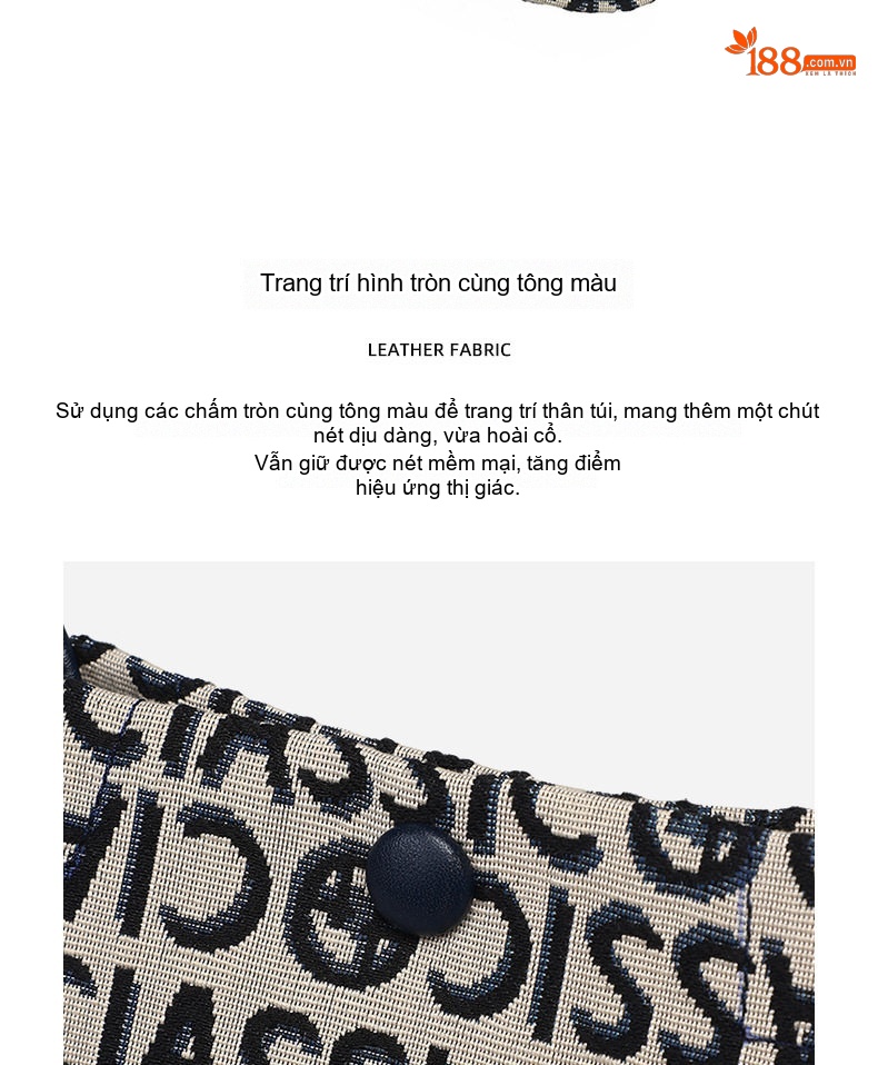 Túi Đeo Chéo Nữ Vải Canvas Kiểu Túi Rút Mini Đeo Vai Đựng Điện Thoại Họa Tiết Chữ Màu Be, Đen chi tiết 12