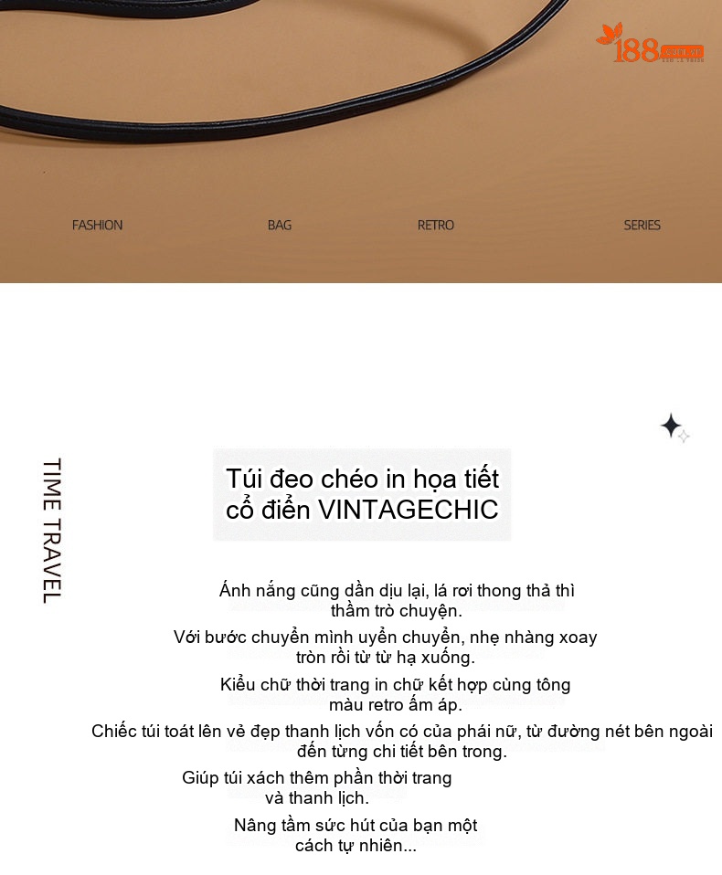 Túi Đeo Chéo Nữ Vải Canvas Kiểu Túi Rút Mini Đeo Vai Đựng Điện Thoại Họa Tiết Chữ Màu Be, Đen chi tiết 2