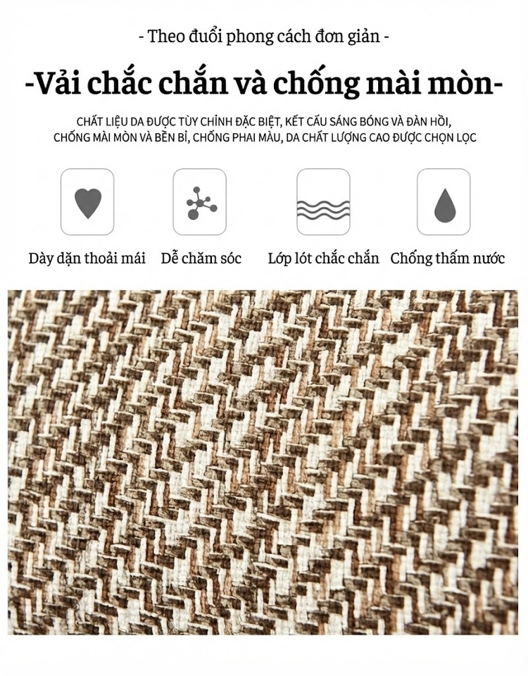 Túi Đeo Chéo Nữ Vải Dệt Kiểu Đan Thời Trang Màu Đen, Nâu, Kem chi tiết 10