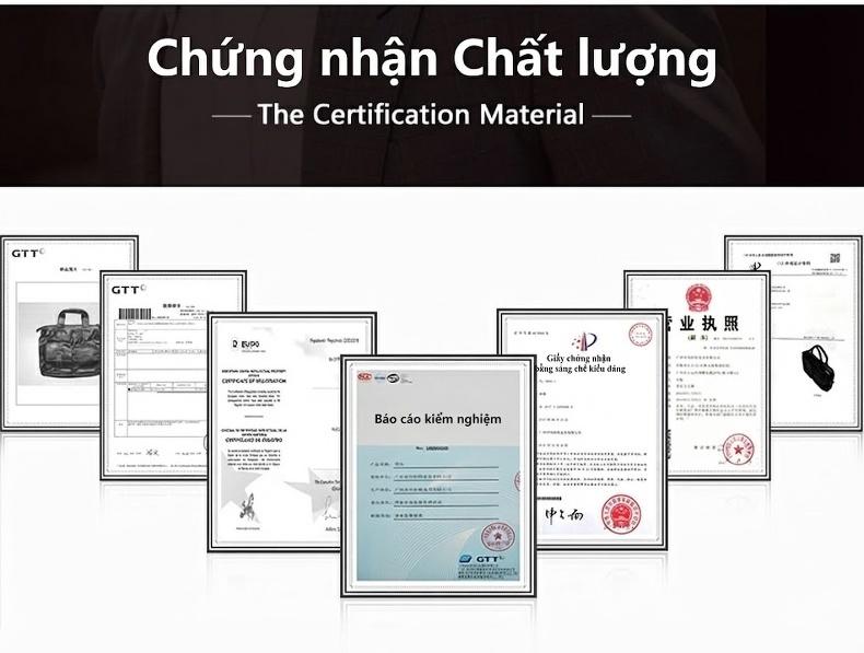 Túi Đeo Hông/Bụng/Chéo Ngực Nam Da Bò Phong Cách Âu Mỹ Màu Nâu, Đen chi tiết 27
