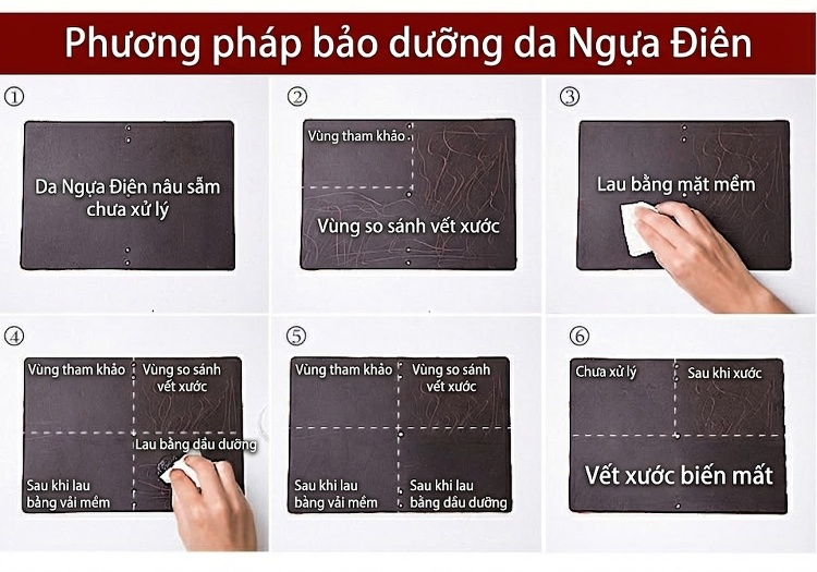 Túi Đeo Hông/Đeo Chéo Nam Da Bò Lớp Đầu Tiên Phong Cách Retro, Thể Thao, Du Lịch - Màu Nâu chi tiết 3