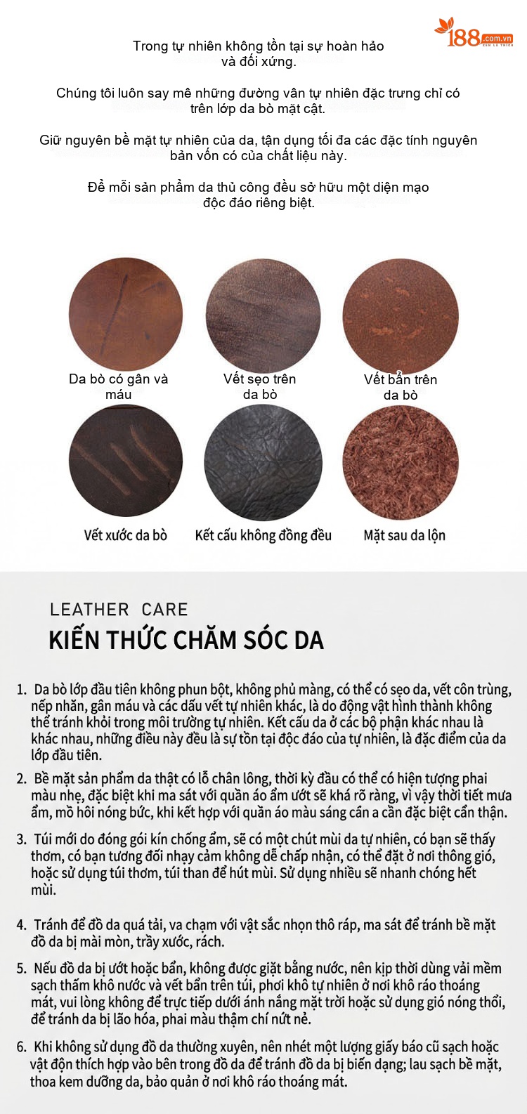 Túi Đeo Hông Nam Da Bò Vintage Đa Năng chi tiết 24