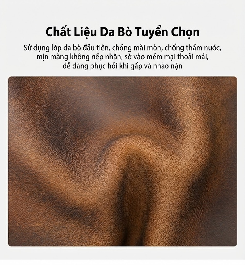 Túi Đeo Hông/Ngực/Vai Nam Da Bò Thời Trang chi tiết 48
