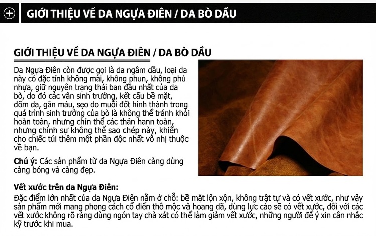 Túi Đeo Hông/Ngực/Vai Nam Da Bò Thời Trang chi tiết 69