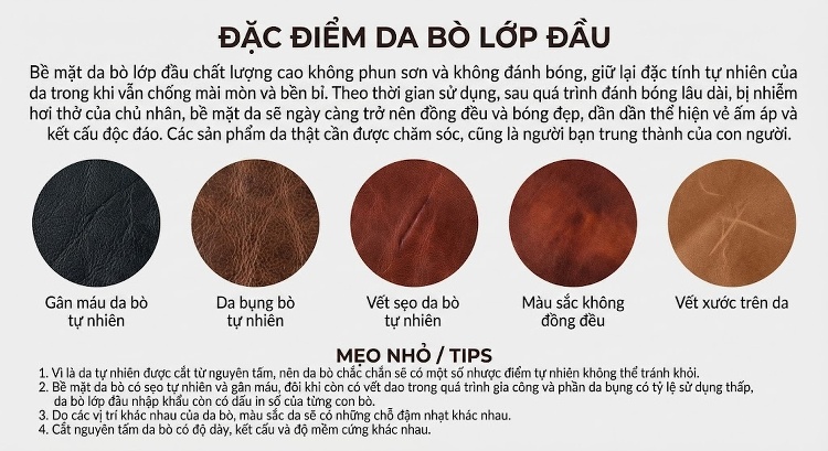 Túi đeo chéo nam da bò phong cách thể thao, kiểu dáng nhỏ gọn đựng điện thoại chi tiết 29