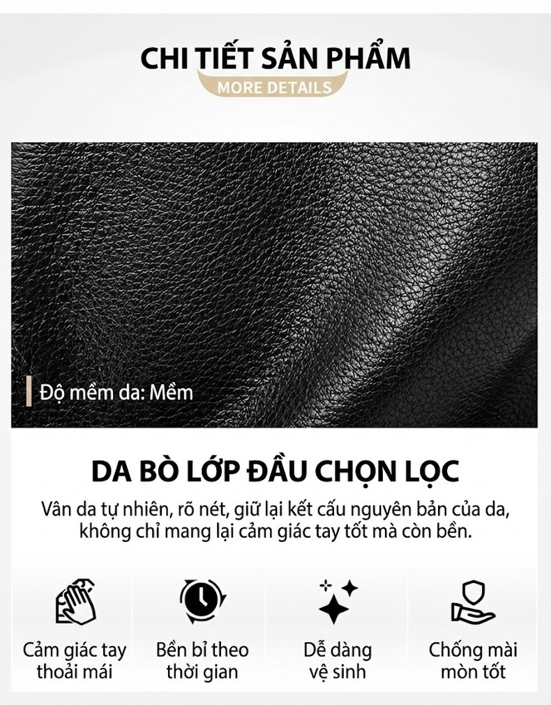Túi Đeo Ngực Nam Da Bò Cao Cấp Phong Cách Thể Thao Màu Đen chi tiết 8