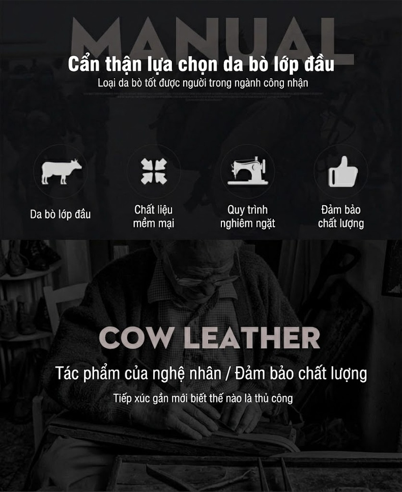Túi Đeo Ngực Nam Da Bò Dung Tích Lớn Đeo Chéo Một Bên Vai Da Mềm Phong Cách Casual Màu Đen chi tiết 2