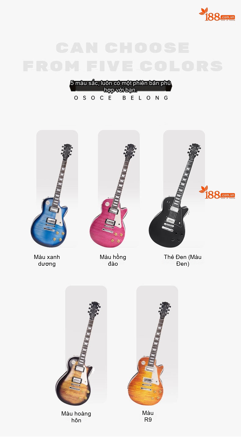 Túi Đeo Vai/Đeo Chéo/Ba Lô Đựng Guitar Điện Da PU Phong Cách Thời Trang Màu Nâu, Đen chi tiết 1