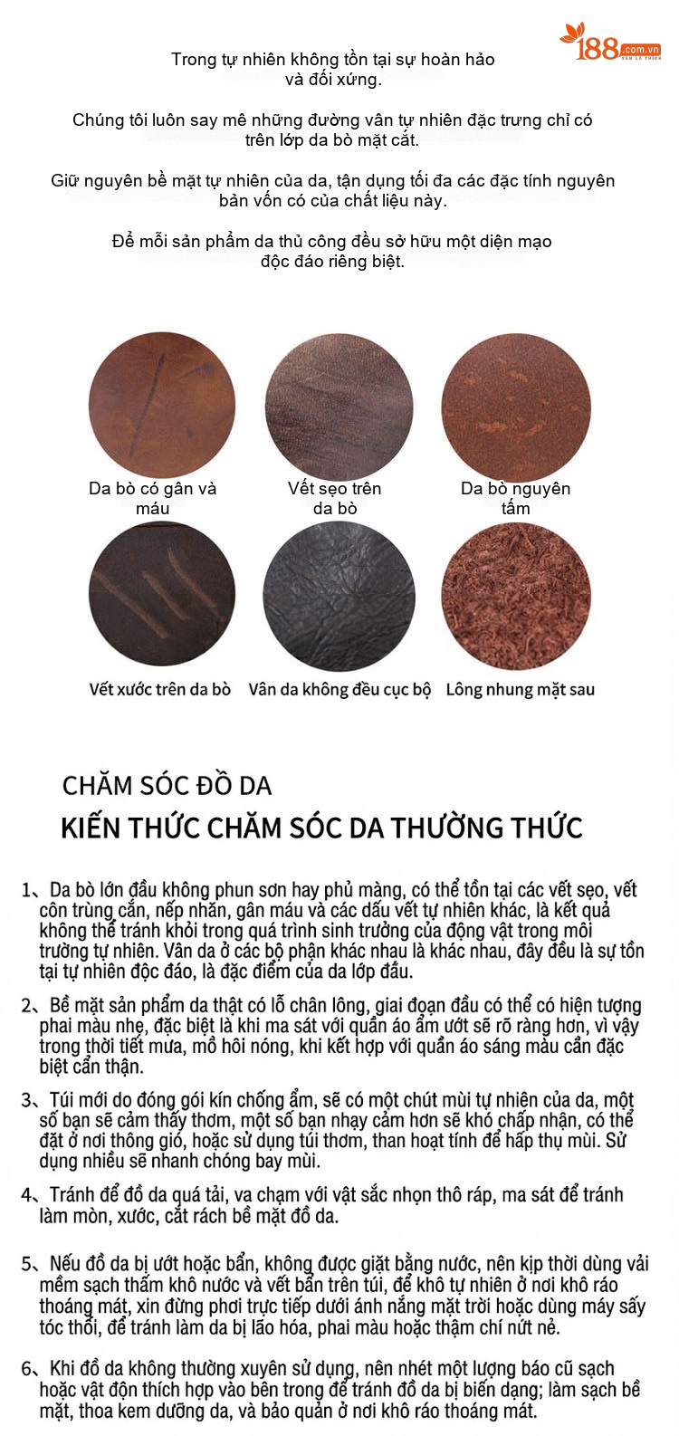 Túi Đeo Vai/Đeo Chéo Nam Da Bò Lớp Đầu Phong Cách Đơn Giản Màu Nâu chi tiết 13