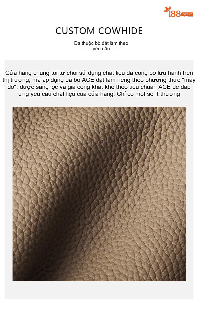 Túi Đeo Vai/Đeo Chéo Nữ Da Bò Kiểu Dáng Gối Nhỏ Gọn Màu Đen, Nâu chi tiết 6