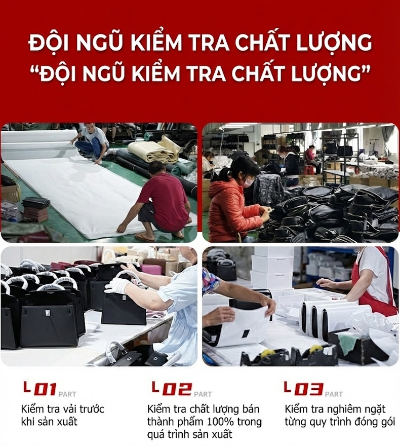 Túi Đeo Vai/Đeo Chéo Nữ Da Thật Dáng Yên Ngựa Khóa Cài Phong Cách Pháp Màu Trắng, Xanh Lá, Đen chi tiết 29