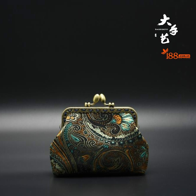 Túi Đeo Vai/Đeo Chéo Nữ Da Thật Dập Nổi Phong Cách Âu Mỹ Cổ Điển Màu Nâu chi tiết 12