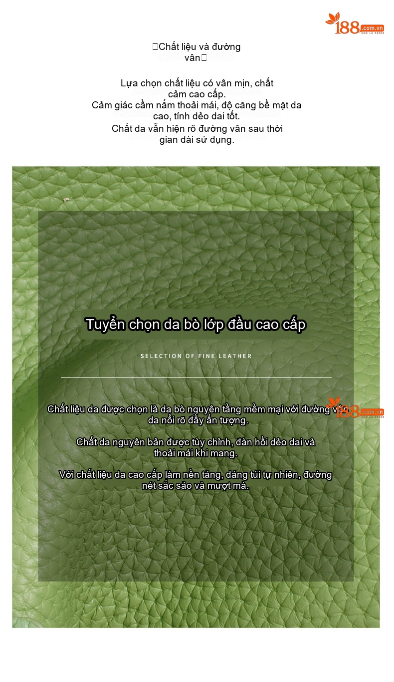 Túi Đeo Vai/Đeo Chéo Nữ Thiết Kế Pillow Bag Nhỏ Gọn Phong Cách Thanh Lịch Màu Xám, Xanh Lá, Kem, Đen... chi tiết 12