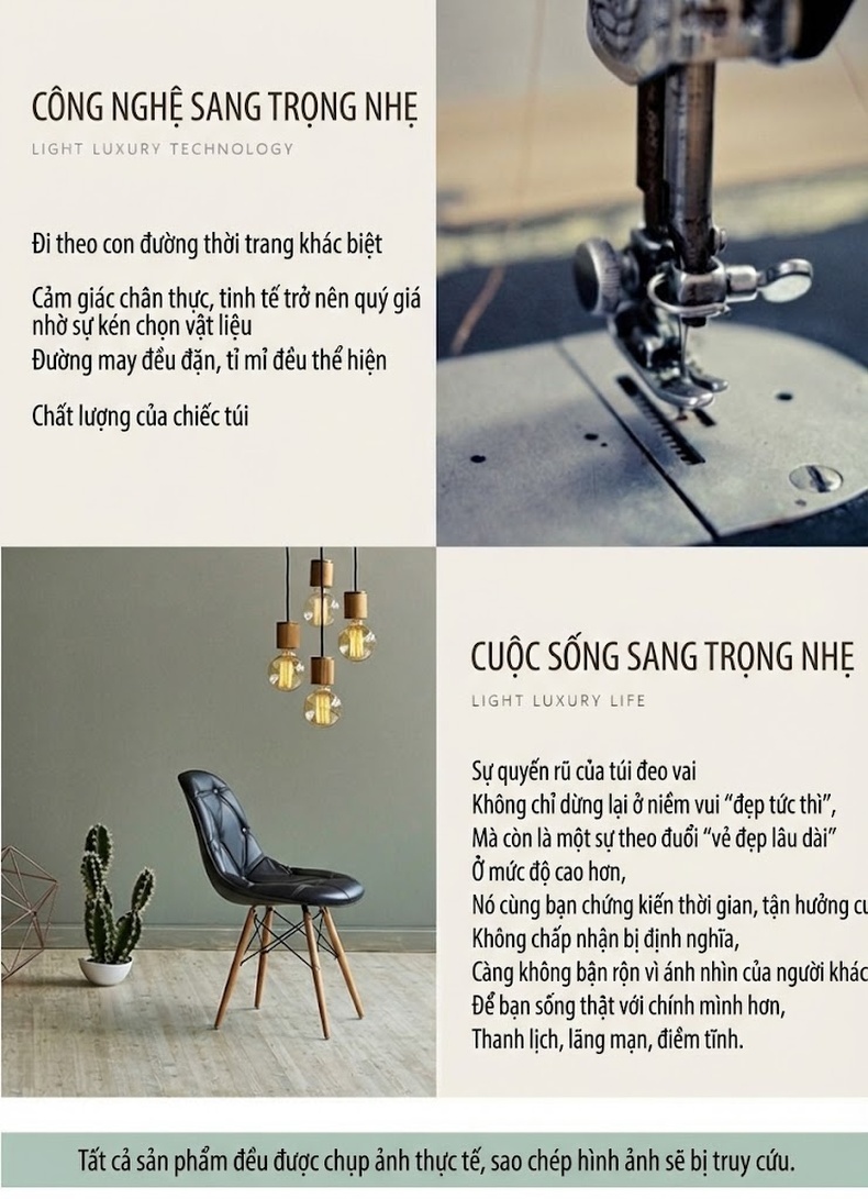 Túi Đeo Vai/Đeo Chéo Nữ Trám Ô Quả Trám, Dây Xích Nhỏ Phong Cách Tiểu Thư Màu Đen, Trắng chi tiết 30