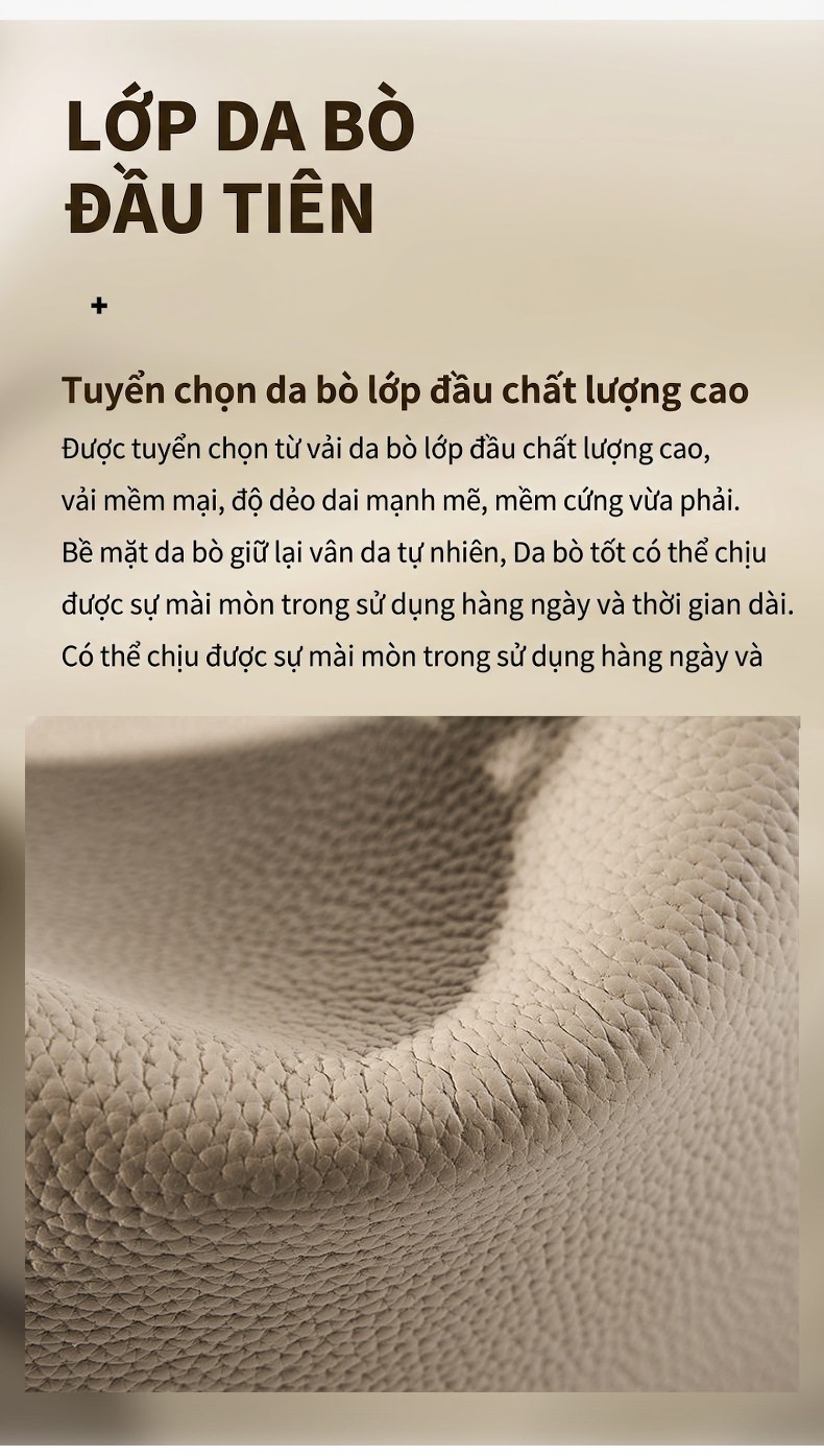 Túi Đeo Vai/Kẹp Nách Nữ Da Bò Hình Học Kiểu Gối Đeo Chéo Đi Làm Màu Nâu, Xám chi tiết 19