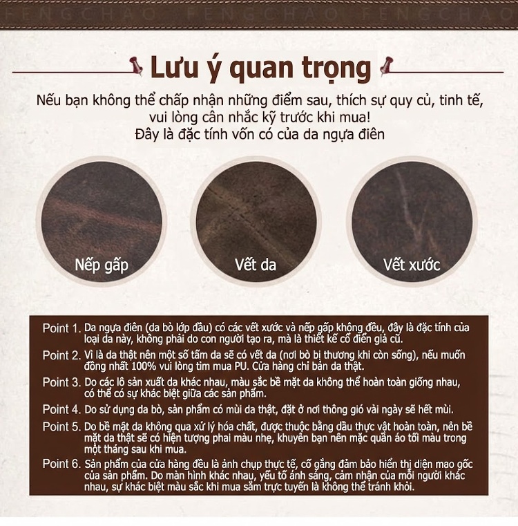 Túi Đeo Vai Nam Da Thật Túi Đeo Chéo Da Bò Sức Chứa Lớn Phong Cách Retro Màu Nâu chi tiết 2