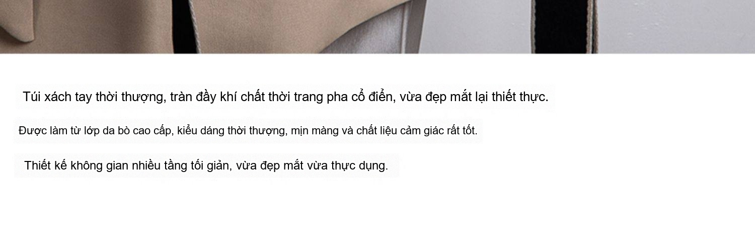 Túi Đeo Vai Nữ Da Bò Dáng Tròn Nhỏ Gọn Màu Đen, Kaki, Đỏ Rượu Vang, Nâu Vàng Kim Loại chi tiết 2